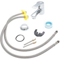 Смеситель для раковины Orange Dia Хром арт-M45-021cr — фото 6, Смесители для раковины