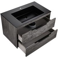 Товар: Тумба под раковину Vincea Chiara 2D 80 подвесная G.Stone арт-VMC-2C2800GS - фото 5 Тумба под раковину Vincea Chiara 2D 80 подвесная G.Stone арт-VMC-2C2800GS — фото 5, Тумбы под раковину