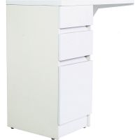 Тумба с раковиной Orange Sistema 100 L Белая глянцевая арт-ST-40TUW+RAL — фото 6, Тумбы с раковиной