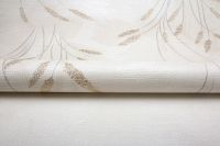 Обои Accento Reeds Винил на флизелине (1,06*10,05) Бежевый/Золото, Листья арт-285032 — фото 4, Обои для стен