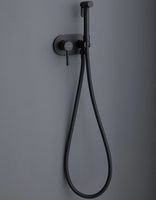 Гигиенический душ со смесителем Allen Brau Priority Черный матовый арт-5.31005-31 — фото 11, Гигиенические души