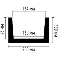 Товар: Декоративная балка Decomaster 4000x130x200 мм арт-198 - фото 2 Декоративная балка Decomaster 4000x130x200 мм арт-198 — фото 2, Декоративные элементы