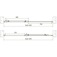 Товар: Душевая дверь Veconi Vianno VN-72B 150 профиль Черный матовый стекло прозрачное арт-VN72B-150-01-C4 - фото 6 Душевая дверь Veconi Vianno VN-72B 150 профиль Черный матовый стекло прозрачное арт-VN72B-150-01-C4 — фото 6, Раздвижные душевые двери