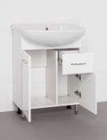 Тумба под раковину Style Line Эко Стандарт 11 Эрика 61 Белый глянец арт-ЛС-00000101 — фото 4, Тумбы под раковину