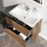 Товар: Тумба под раковину AM.PM Gem 75 подвесная Орех арт-M90FHX0752HF - фото 4 Тумба под раковину AM.PM Gem 75 подвесная Орех арт-M90FHX0752HF — фото 4, Тумбы под раковину