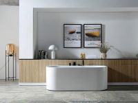 Акриловая ванна Abber 170х78 без гидромассажа арт-AB9310 — фото 3, Акриловые ванны