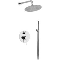 Душевая система Vincea Desire Хром арт-VSFW-1D1CH — фото 1, Встраиваемые душевые комплекты