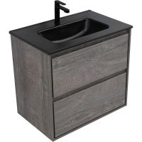 Тумба под раковину Aquanet Милан 70 подвесная Дуб рошелье арт-336373 — фото 6, Тумбы под раковину