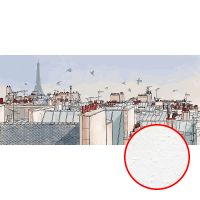 Фреска Ortograf Городской пейзаж 5713 Фактура бархат FX Флизелин (6*2,7) Голубой/Розовый, Город/Абстракция арт-5713 (бархат FX) — фото 1, Фрески