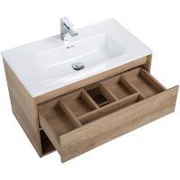 Тумба под раковину BelBagno Kraft 90 подвесная Rovere Nebrasca Nature арт-KRAFT-900-1C-SO-RNN — фото 7, Тумбы под раковину