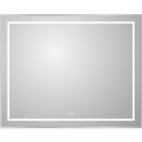 Зеркало BelBagno Kraft 100 с подсветкой Сатин с сенсорным выключателем и подогревом арт-SPC-KRAFT-1000-800-LED-TCH-WARM — фото 1, Зеркала в ванную комнату
