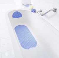 Коврик для ванны Ridder Tecno Ice 38x89 Голубой арт-68703 — фото 2, Коврики для ванной комнаты