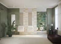 Шкаф пенал Creto Stella 35 подвесной Белый арт-16-001 — фото 6, Пеналы для ванной комнаты