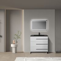 Тумба с раковиной Parly Spa Bella 90 Bella-T90 Белая глянцевая арт-10152 — фото 3, Тумбы с раковиной