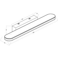 Подсветка для зеркал и картин Maytoni Mirror Epic Хром арт-MIR009WL-L12CH4K — фото 5, Подсветки