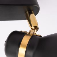 Настенный светильник Artelamp Fafnir Черный арт-A5047PL-2BK — фото 3, Споты