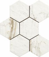 Керамогранит Marazzi Ragno Bistrot Calacatta Michelangelo 18,2х21 см арт-R4TA — фото 1, Керамогранит