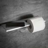 Держатель туалетной бумаги Keuco Edition 400 11573 170000 с полочкой Хром арт-11573170000 — фото 3, Держатели туалетной бумаги