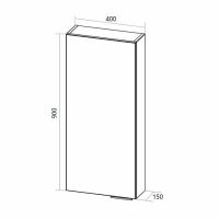 Товар: Подвесной шкаф 1MarKa Gaula 40П White арт-У92523 - фото 3 Подвесной шкаф 1MarKa Gaula 40П White арт-У92523 — фото 3, Шкафы для ванной