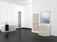 Товар: Зеркало Bellezza Сесилия 85 Капучино арт-4619714000457 - фото 3 Зеркало Bellezza Сесилия 85 Капучино арт-4619714000457 — фото 3, Зеркала в ванную комнату