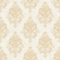 Обои Andrea Grifoni Palazzo Ragione Флизелин (1,06*10,05) Бежевый/Золото, Дамаск арт-7024-3 — фото 1, Обои для стен