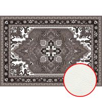 Фреска Ortograf Arabesque 33430 Фактура флок FLK Флизелин (3,9*2,7) Серый, Орнамент арт-33430 (флок FLK) — фото 1, Фрески