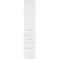 Шкаф пенал Aquanet Порто 35 R подвесной Белый арт-195732 — фото 3, Пеналы для ванной комнаты