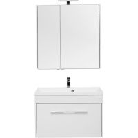 Комплект мебели для ванной Aquanet Августа 90 подвесной Белый арт-287685 — фото 3, Комплекты мебели для ванной