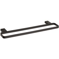 Полотенцедержатель Bemeta Nero двойной Черный матовый арт-135004080 — фото 1, Полотенцедержатели