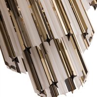 Люстра Divinare Frizzante Белая матовая Золото арт-1681/01 LM-9 — фото 3, Люстры