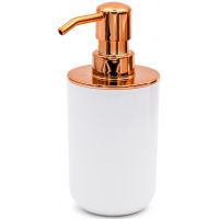 Дозатор для жидкого мыла Ridder Alba Медь Белый арт-2015581 — фото 1, Дозаторы