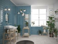 Керамическая плитка Mainzu Plus Bissel Blu-Grey настенная 10х20 см арт-PT03131 — фото 2, Керамическая плитка