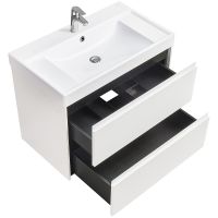 Тумба под раковину Roca Ona 80 подвесная Белая матовая арт-A857630509 — фото 2, Тумбы под раковину