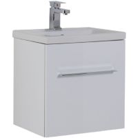 Комплект мебели для ванной Aquanet Порто 50 подвесной Белый арт-196675 — фото 6, Комплекты мебели для ванной