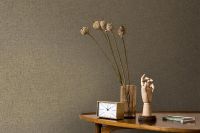 Товар: Обои AS Creation New Elegance Винил на флизелине (0,53*10,05) Коричневый, Однотонные/Рогожка арт-37548-4 - фото 2 Обои AS Creation New Elegance Винил на флизелине (0,53*10,05) Коричневый, Однотонные/Рогожка арт-37548-4 — фото 2, Обои для стен