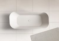 Ванна из искусственного камня Abber Stein 170x75 без гидромассажа арт-AS9609 — фото 3, Ванны из искусственного камня