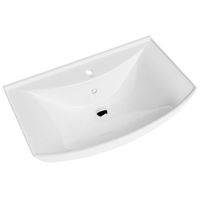 Раковина Кировит Стиль 650 Белая арт-Вн Крв30 — фото 1, Раковины встраиваемые сверху