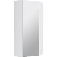 Зеркальный шкаф Runo Кредо 30 угловой Белый арт-00000001108 — фото 1, Зеркальные шкафы в ванную