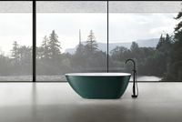 Ванна из искусственного камня Abber Dortmund 170x75 Темно-зеленая матовая без гидромассажа арт-AM9911MBG — фото 3, Ванны из искусственного камня