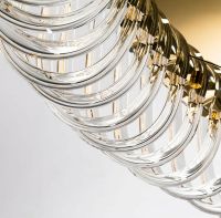 Товар: Люстра Divinare Megan Прозрачная Бронза арт-7568/18 LM-12 - фото 3 Люстра Divinare Megan Прозрачная Бронза арт-7568/18 LM-12 — фото 3, Люстры