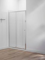 Душевая дверь Jacob Delafon Serenity 120 профиль Хром стекло прозрачное арт-E14C120-GA — фото 2, Раздвижные душевые двери