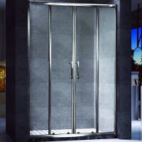 Товар: Душевая дверь Esbano ES-150DW 150 профиль Хром стекло прозрачное арт-ESDN150DW - фото 1 Душевая дверь Esbano ES-150DW 150 профиль Хром стекло прозрачное арт-ESDN150DW — фото 1, Раздвижные душевые двери