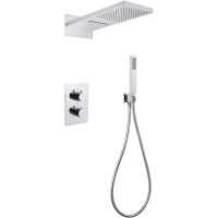 Товар: Душевая система Abber Weiss Insel с термостатом Хром арт-AF8052 - фото 1 Душевая система Abber Weiss Insel с термостатом Хром арт-AF8052 — фото 1, Встраиваемые душевые комплекты