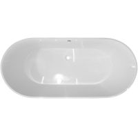 Ванна из искусственного камня Эстет Майами 180.5х78.5 без гидромассажа арт-ФР-00006013 — фото 2, Ванны из искусственного камня