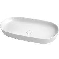 Раковина-чаша Abber Bequem 80 Белая арт-AC2110 — фото 1, Раковины накладные