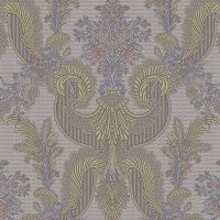 Обои LOYMINA La Belle Epoque Винил на флизелине (1*10,05) Серый, Дамаск/Цветы арт-BQ4 012/1 — фото 1, Обои для стен