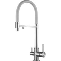 Смеситель для кухни Gappo Нержавеющая сталь Серый арт-G4399-5 — фото 1, Смесители для кухни