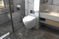 Унитаз Abber Bequem подвесной с сиденьем Микролифт арт-AC1102 — фото 4, Подвесные унитазы