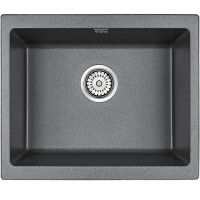 Кухонная мойка Paulmark Gera 60 Графит арт-PM205546-DG — фото 1, Кухонные мойки