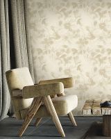 Обои Emiliana Parati Zen Винил на флизелине (1,06*10,05) Бежевый, Цветы арт-72954 — фото 3, Обои для стен